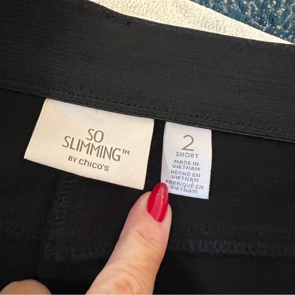 Chico’s So Slimming ponte knit pants - Picture 3 of 7